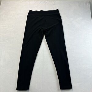 Fleece Lined Leggings Womens XXL Black High Rise Stretch Winter Warm Pants